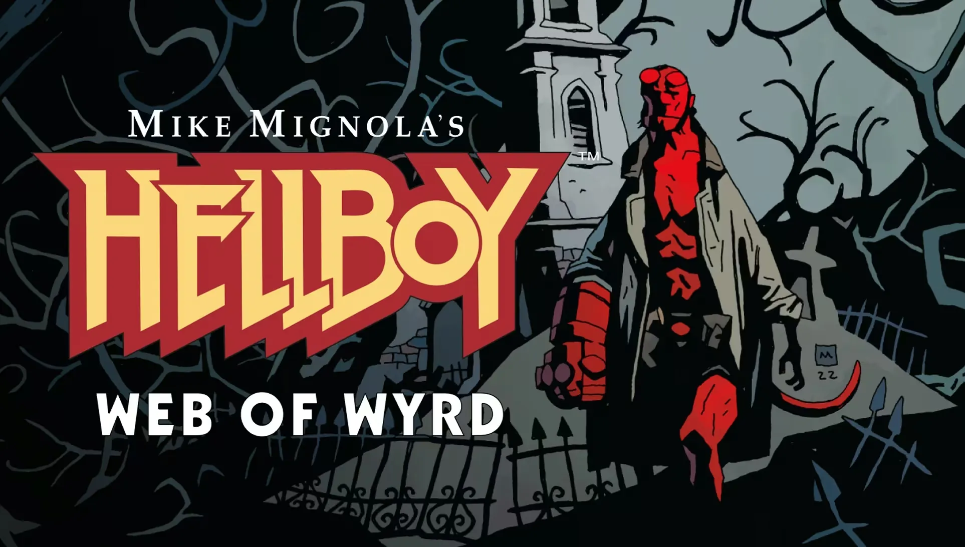 Hellboy Web of Wyrd: Game launch website