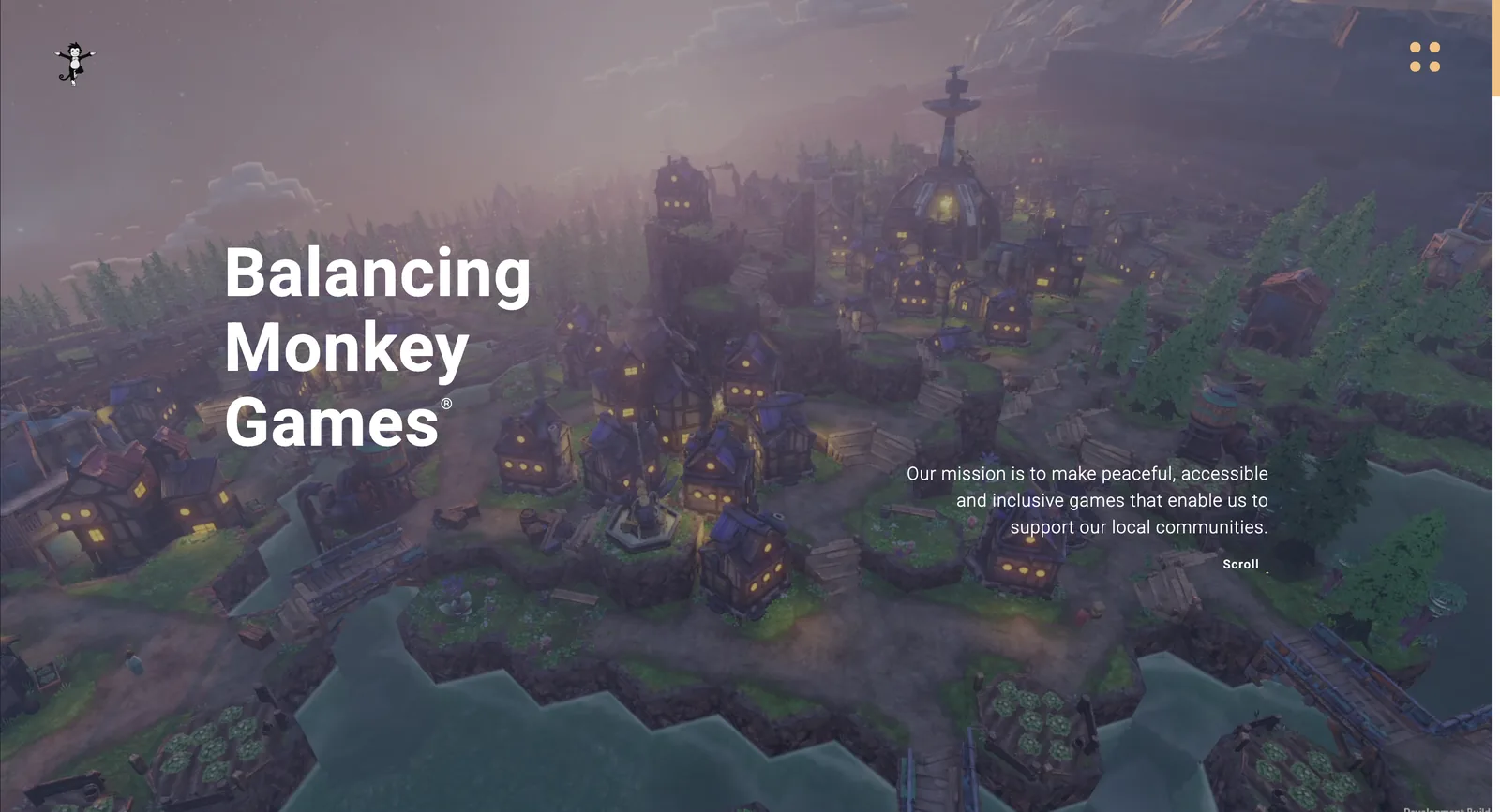 Balancing Monkey Games website