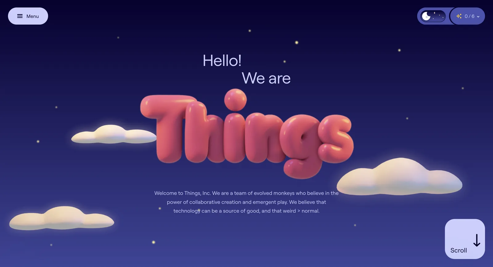 Things Inc website